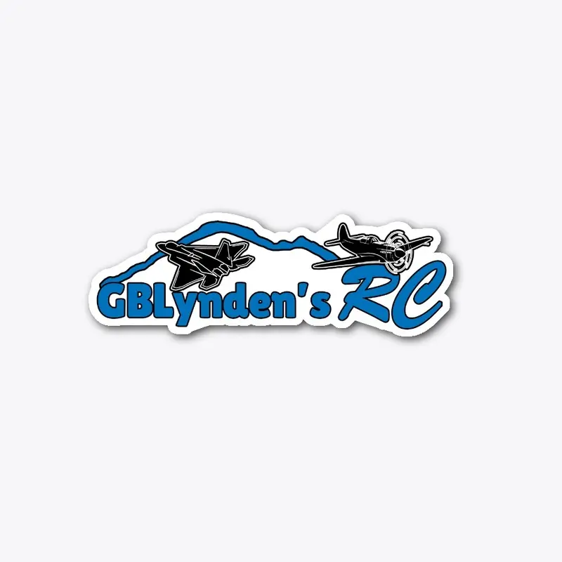 GBLynden's RC Black Stroke Stickers